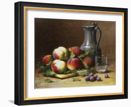 Stil Life of Fruit-Leon Charles Huber-Framed Giclee Print