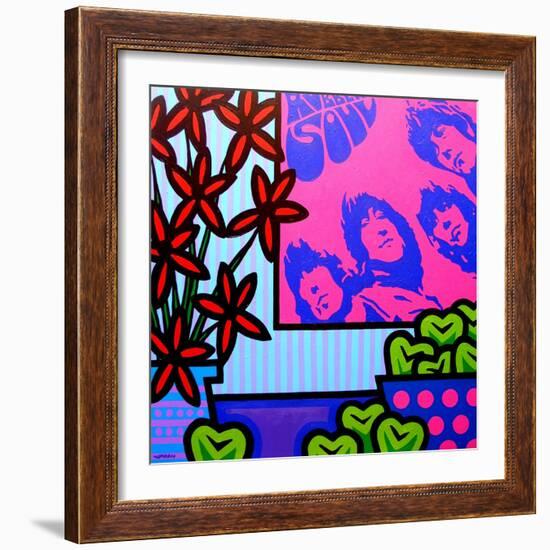 Stil Llife with the Beatles-John Nolan-Framed Giclee Print