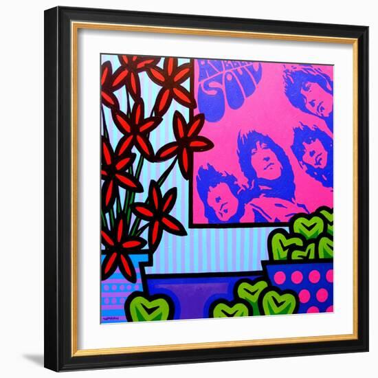 Stil Llife with the Beatles-John Nolan-Framed Giclee Print