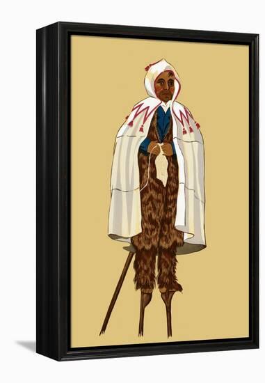 Stiled Citizen of Guyenne-Elizabeth Whitney Moffat-Framed Stretched Canvas