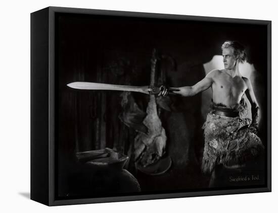 Still from the Film "Die Nibelungen: Siegfried" with Paul Richter, 1924-German photographer-Framed Premier Image Canvas