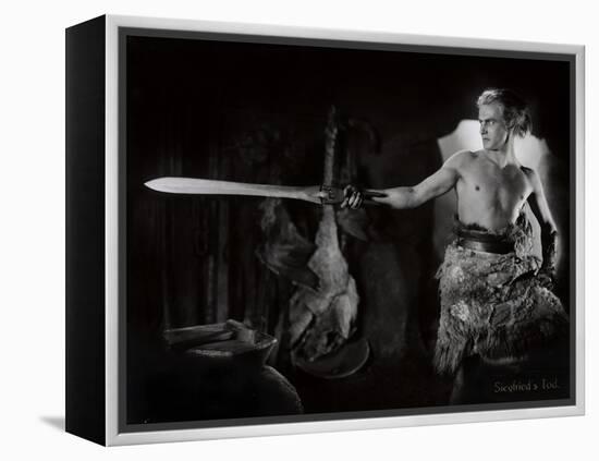 Still from the Film "Die Nibelungen: Siegfried" with Paul Richter, 1924-German photographer-Framed Premier Image Canvas