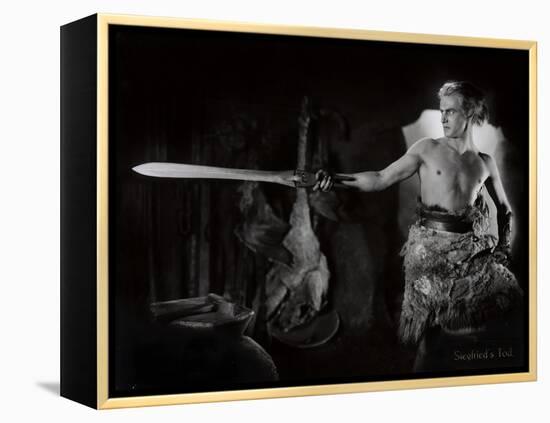 Still from the Film "Die Nibelungen: Siegfried" with Paul Richter, 1924-German photographer-Framed Premier Image Canvas