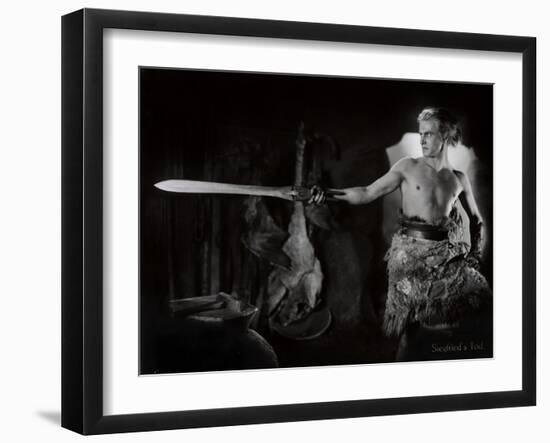 Still from the Film "Die Nibelungen: Siegfried" with Paul Richter, 1924-German photographer-Framed Photographic Print