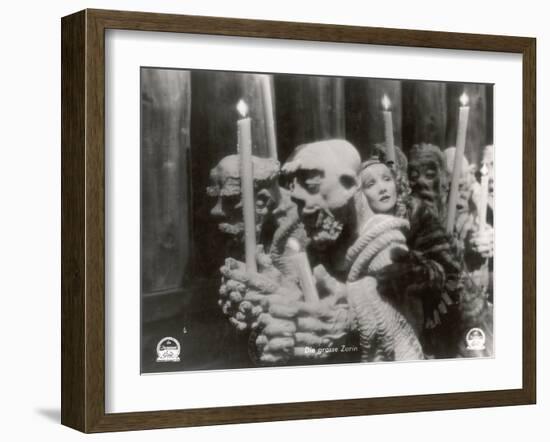 Still from the Film "The Scarlet Empress" with Marlene Dietrich, 1934-German photographer-Framed Photographic Print