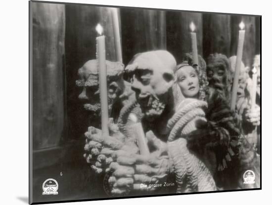 Still from the Film "The Scarlet Empress" with Marlene Dietrich, 1934-German photographer-Mounted Photographic Print