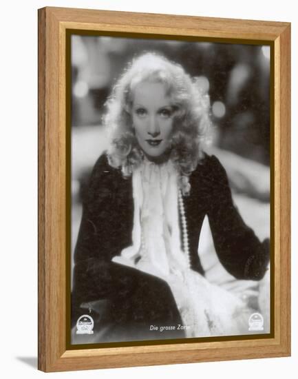 Still from the Film "The Scarlet Empress" with Marlene Dietrich, 1934-German photographer-Framed Premier Image Canvas