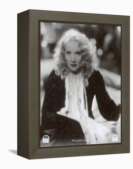 Still from the Film "The Scarlet Empress" with Marlene Dietrich, 1934-German photographer-Framed Premier Image Canvas