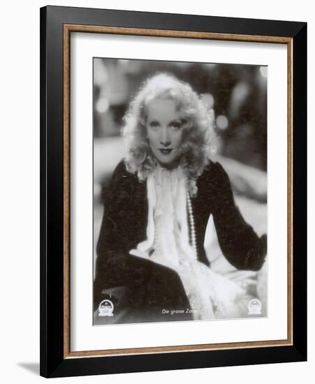 Still from the Film "The Scarlet Empress" with Marlene Dietrich, 1934-German photographer-Framed Photographic Print