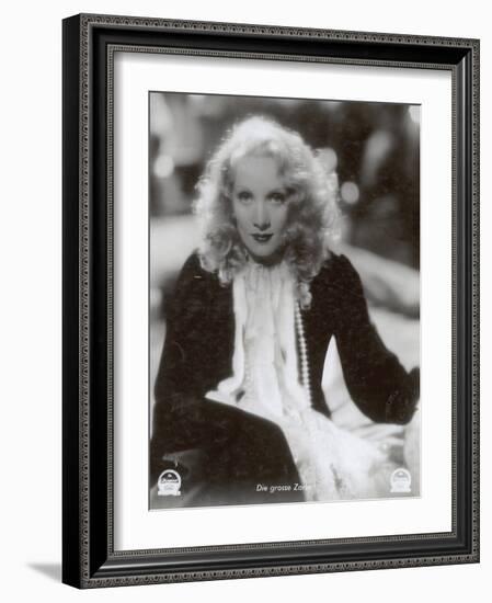 Still from the Film "The Scarlet Empress" with Marlene Dietrich, 1934-German photographer-Framed Photographic Print