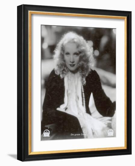 Still from the Film "The Scarlet Empress" with Marlene Dietrich, 1934-German photographer-Framed Photographic Print