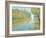 Still Heron Landscape-Arnie Fisk-Framed Art Print