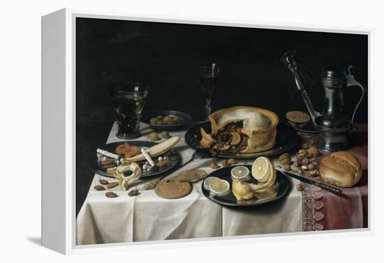 Still Life, 1625-30-Pieter Claesz-Framed Premier Image Canvas