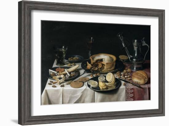 Still Life, 1625-30-Pieter Claesz-Framed Giclee Print