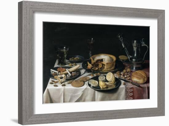 Still Life, 1625-30-Pieter Claesz-Framed Giclee Print