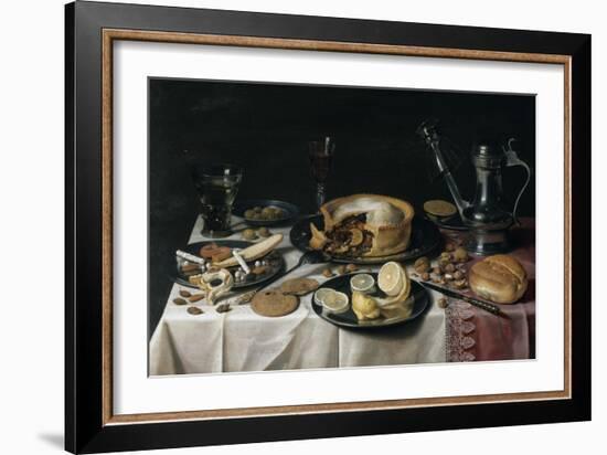 Still Life, 1625-30-Pieter Claesz-Framed Giclee Print