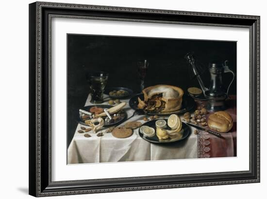 Still Life, 1625-30-Pieter Claesz-Framed Giclee Print