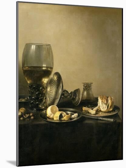 Still Life, 1637-Pieter Claesz-Mounted Giclee Print