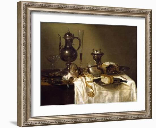 Still Life, 1642-Willem Claesz Heda-Framed Giclee Print