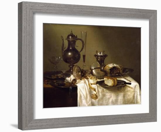 Still Life, 1642-Willem Claesz Heda-Framed Giclee Print