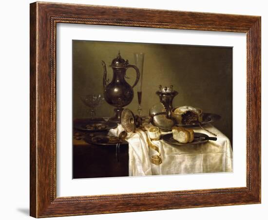 Still Life, 1642-Willem Claesz Heda-Framed Giclee Print