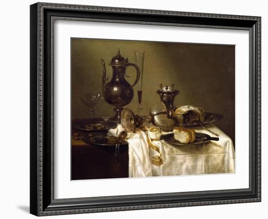 Still Life, 1642-Willem Claesz Heda-Framed Giclee Print