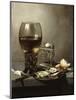 Still Life, 1643, by Pieter Claesz, 1597-1660, Netherlands, Dutch painting,-Pieter Claesz-Mounted Art Print