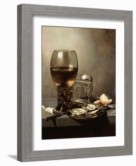 Still Life, 1643-Pieter Claesz-Framed Giclee Print