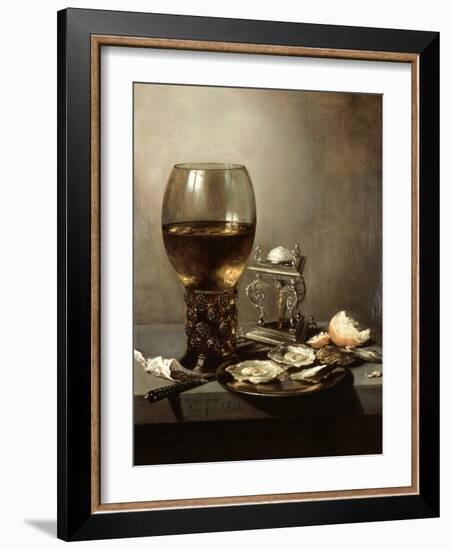 Still Life, 1643-Pieter Claesz-Framed Giclee Print