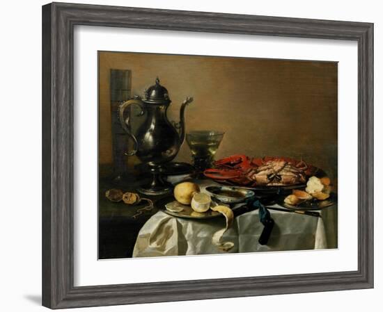 Still Life, 1643-Pieter Claesz-Framed Giclee Print