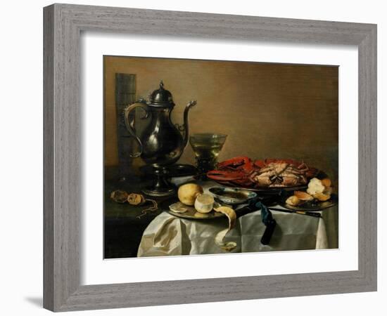 Still Life, 1643-Pieter Claesz-Framed Giclee Print