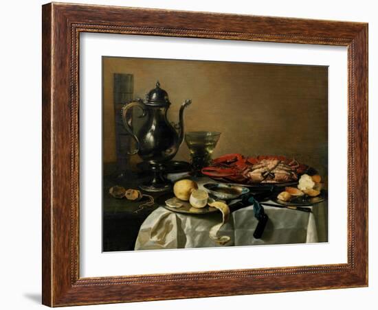 Still Life, 1643-Pieter Claesz-Framed Giclee Print