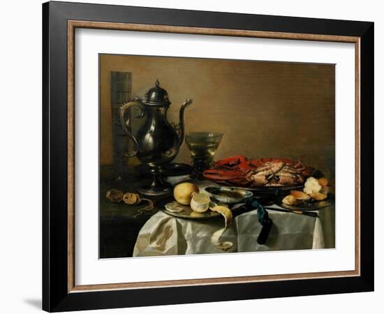 Still Life, 1643-Pieter Claesz-Framed Giclee Print