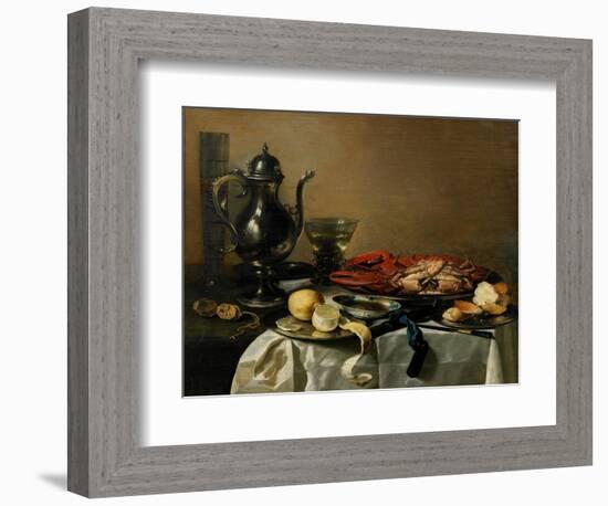 Still Life, 1643-Pieter Claesz-Framed Premium Giclee Print