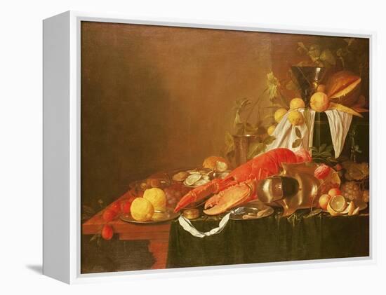 Still Life, 17th Century-Jan Davidsz. de Heem-Framed Premier Image Canvas