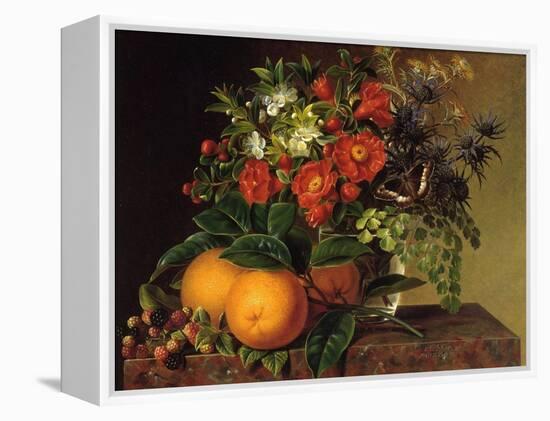 Still Life, 1834-Johan Laurentz Jensen-Framed Premier Image Canvas