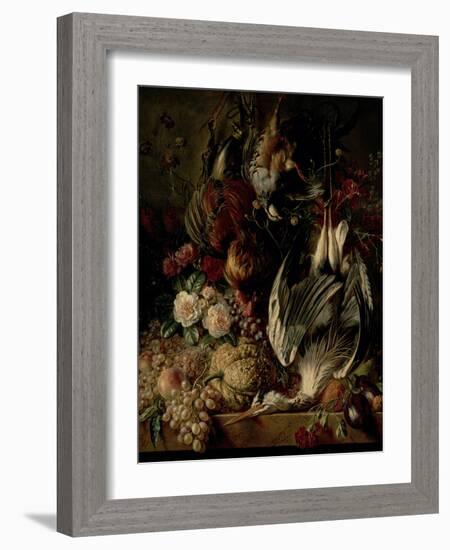 Still Life, 1840-Jan van Os-Framed Giclee Print