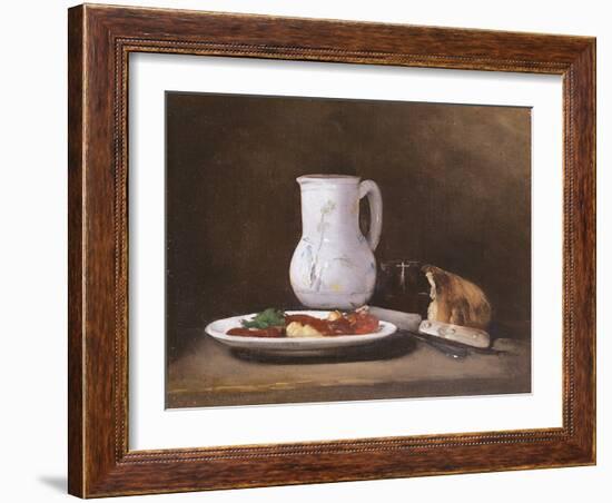 Still Life, 1861-Auguste Theodule Ribot-Framed Giclee Print