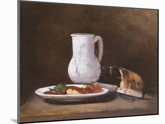 Still Life, 1861-Auguste Theodule Ribot-Mounted Giclee Print