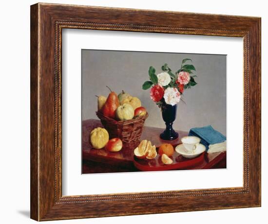 Still Life, 1866-Henri Fantin-Latour-Framed Giclee Print