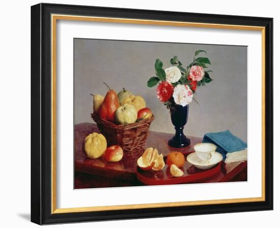 Still Life, 1866-Henri Fantin-Latour-Framed Giclee Print