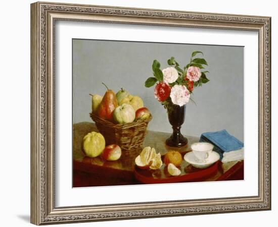 Still Life, 1866-Henri Fantin-Latour-Framed Giclee Print