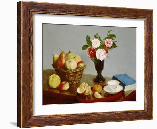 Still Life, 1866-Henri Fantin-Latour-Framed Giclee Print