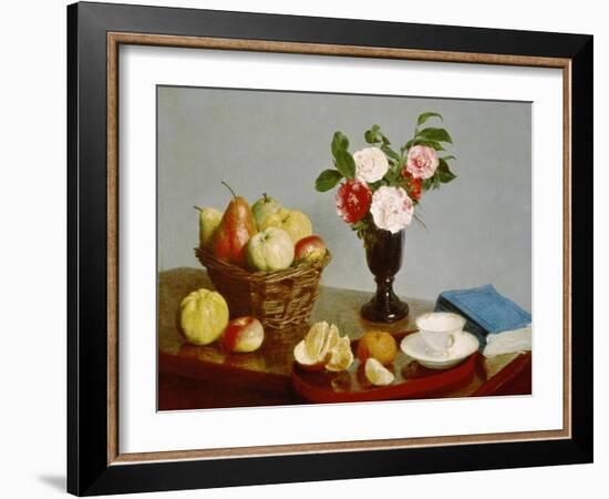 Still Life, 1866-Henri Fantin-Latour-Framed Giclee Print