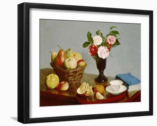 Still Life, 1866-Henri Fantin-Latour-Framed Giclee Print