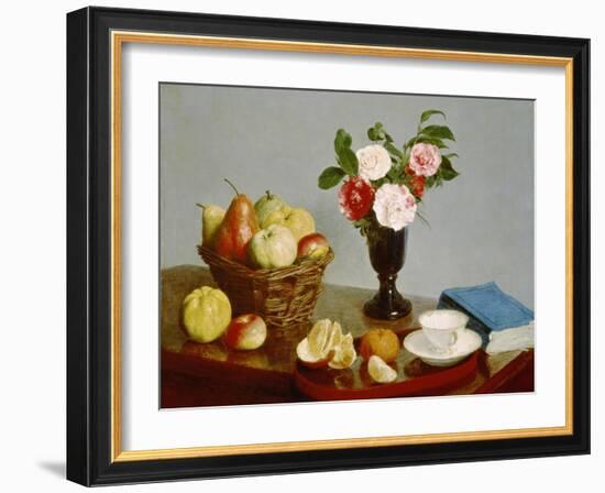 Still Life, 1866-Henri Fantin-Latour-Framed Giclee Print