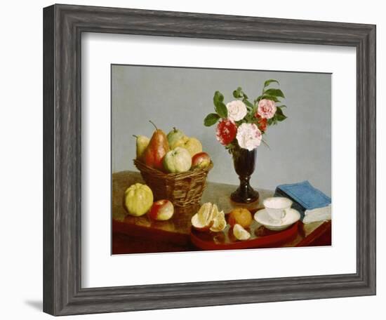 Still Life, 1866-Henri Fantin-Latour-Framed Giclee Print