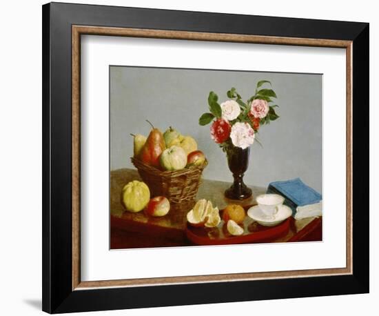 Still Life, 1866-Henri Fantin-Latour-Framed Giclee Print