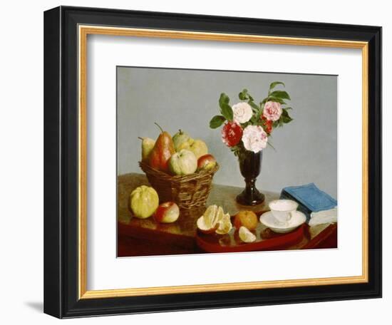 Still Life, 1866-Henri Fantin-Latour-Framed Giclee Print