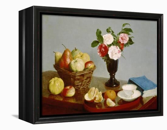 Still Life, 1866-Henri Fantin-Latour-Framed Premier Image Canvas